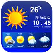 live weather - weather radar & forecast on 9Apps