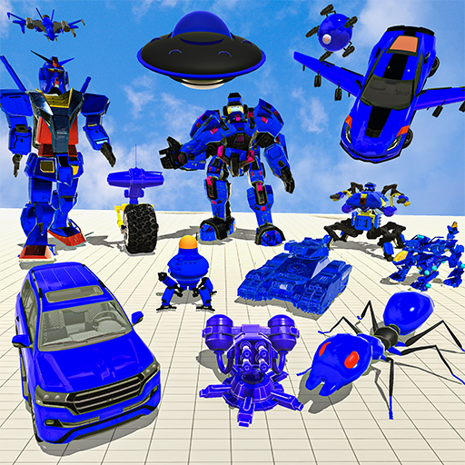 Avion Robot Car Transform Game icon