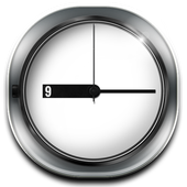 Simple Round Analog Clock icon