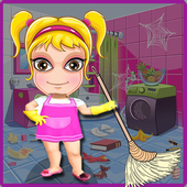 Sweet Baby Doll House Cleanup - Home Cleaning icon