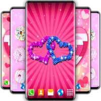 HD Pink Girly Live Wallpaper on 9Apps