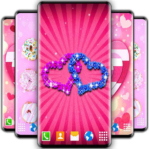 HD Pink Girly Live Wallpaper