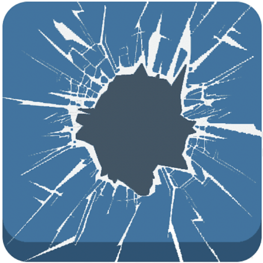 Phone Screen broken prank icon