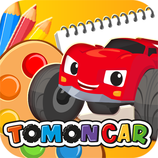TOMONCAR Coloring Game icon