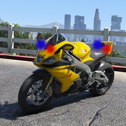 Crime Police Moto Simulator 3d icon