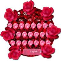 Beautiful Rose Petal Keyboard on 9Apps