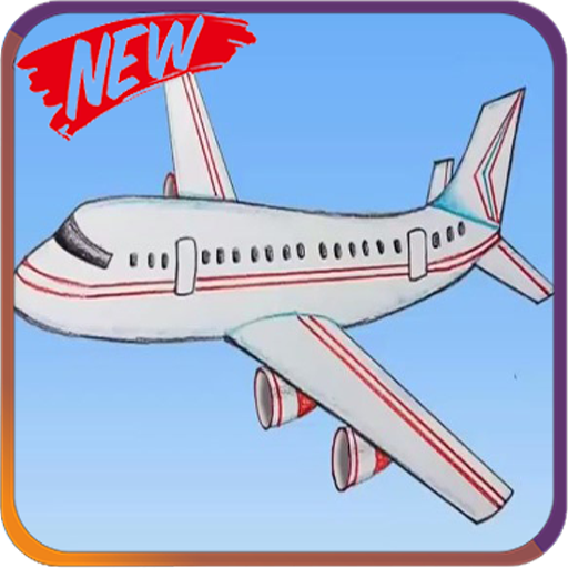 How to Quickly Draw Plane icon