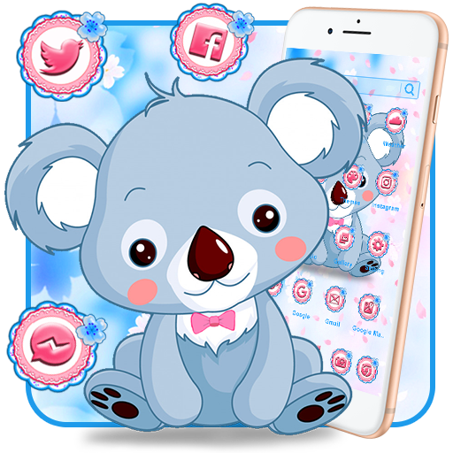Kawaii Koala Themes HD Wallpapers 3D icons icon