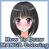 ikon How to draw MANGA Coloring