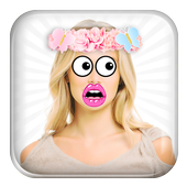Funny Face Camera Stickers icon
