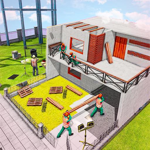 Modern Home Design: House Construction 3D icon