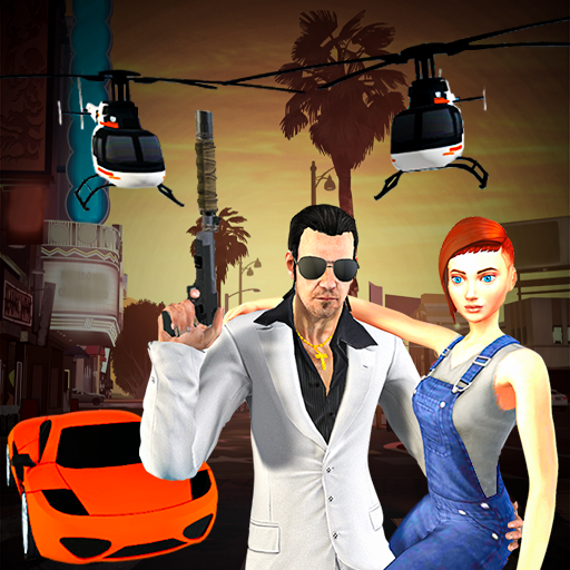 Vegas Gangster Crime City Games: Theft Simulator icon
