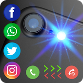 Alert Flash for Notification &amp; Call &amp; SMS 2019 icon