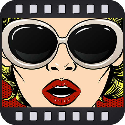 cartoon video effects icon