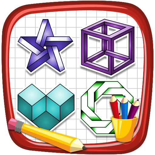 Learn How to Draw 3D Shapes icon