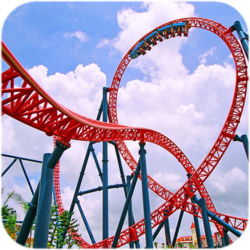 Roller Coaster 3D icon