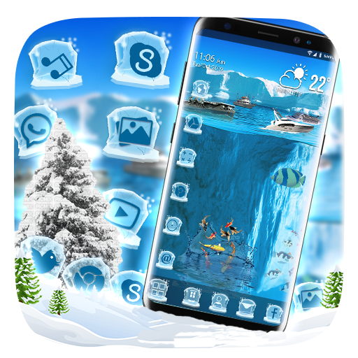 Ice Blue Theme For S10 icon