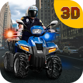 Police ATV Quad Bike Racing 3D icon