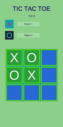 Tic Tac Toe Game 2 Player 2 تصوير الشاشة