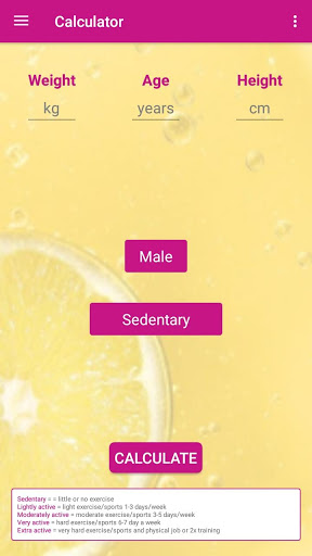 Calories Control स्क्रीनशॉट 3