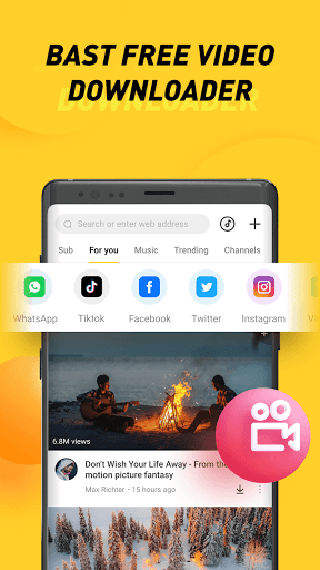 Saptube - Video Downloader & Game Box screenshot 1