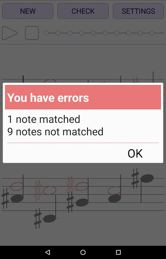 Musical Dictation lite screenshot 15