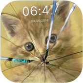 Lock Screen Broken Beautyful icon