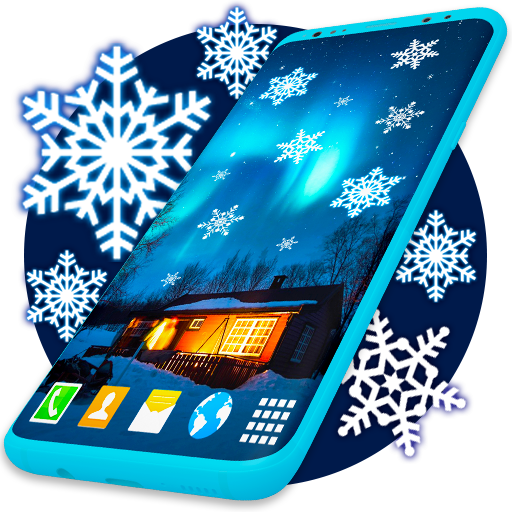 Snowy Winter Live Wallpaper icon
