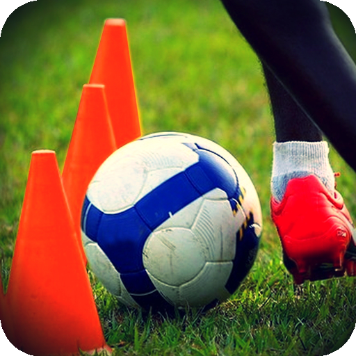 Soccer training and techniques icon