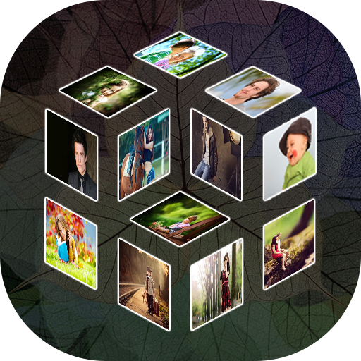 3D Photo Cube Live Wallpaper أيقونة