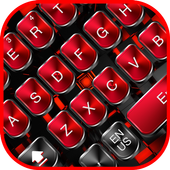 Teclado rojo negro 2019 icon