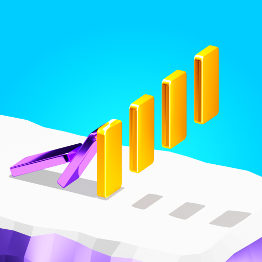 Domino Cliff - Toppling Dominoes 3D icon