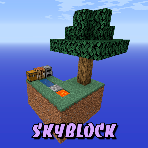 Скайблок карты для майнкрафт иконка