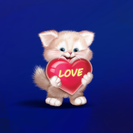 Cute Cat Live Wallpaper icon