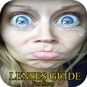 Guide lenses for snapchat icon