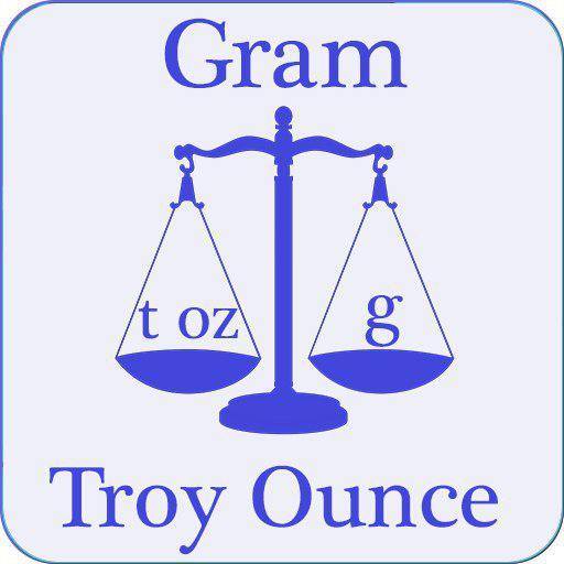 Troy Ounce and Gram (t oz - g) Convertor icon