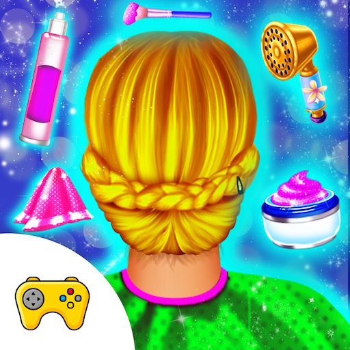 Wedding Princess Hair Design Dressup makeup Game icon