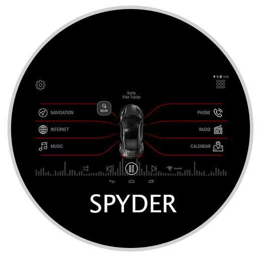 Spyder - theme for CarWebGuru launcher иконка