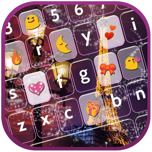 Night Paris Keyboard - Emoji icon