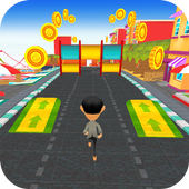 Subway Mr Bean run icon