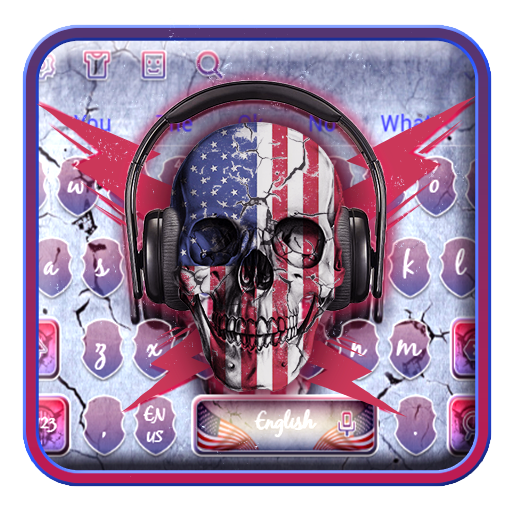 American Dj Skull Keyboard icon