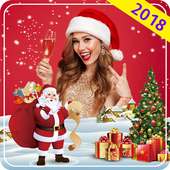 2019 Merry Christmas Photo Frames on 9Apps