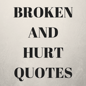 Broken  And Hurt Quotes icon