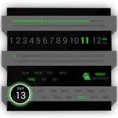 Numeric Digital Clock Lwp on 9Apps