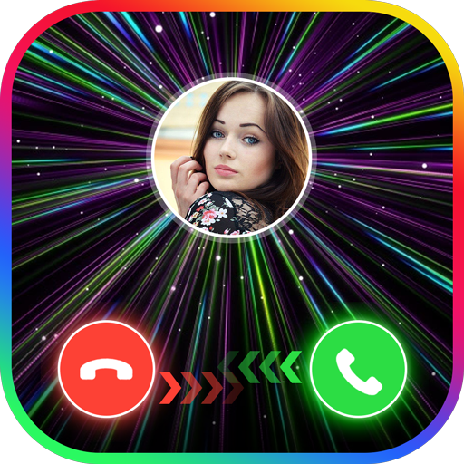 Color Call Flash &amp; Call Screen icon