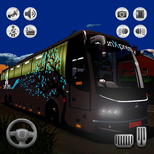American Bus Game Driving Sim icon