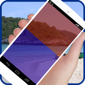 3d glasses camera icon