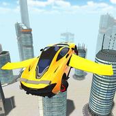 Flying Sports Car Simulator icon