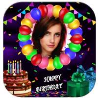 Name Photo on Birthday Cake Photo Editor