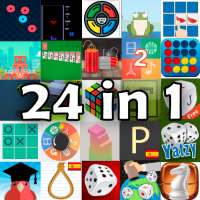 Multi juegos 24 en 1 - Juegos mesa  - Pasatiempos
